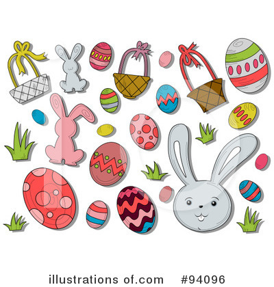 Easter Bunny Clipart #94096 by BNP Design Studio