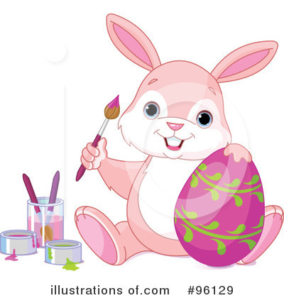 Royalty-Free (RF) Easter Clipart Illustration by Pushkin - Stock Sample #96129