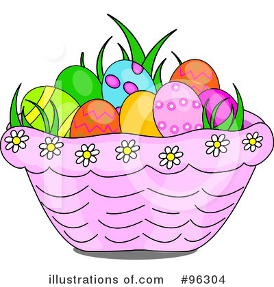 Royalty-Free (RF) Easter Clipart Illustration by Pams Clipart - Stock Sample #96304