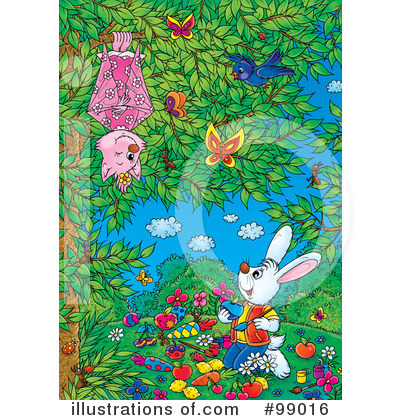 Royalty-Free (RF) Easter Clipart Illustration by Alex Bannykh - Stock Sample #99016