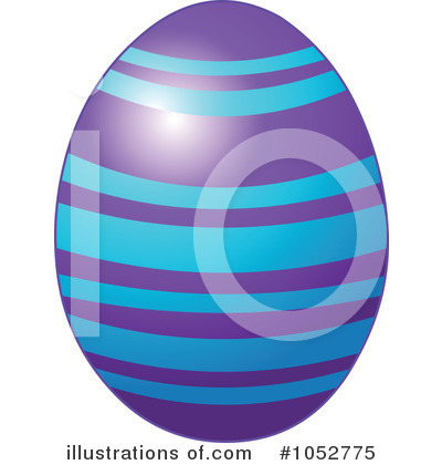 Royalty-Free (RF) Easter Egg Clipart Illustration by Pushkin - Stock Sample #1052775