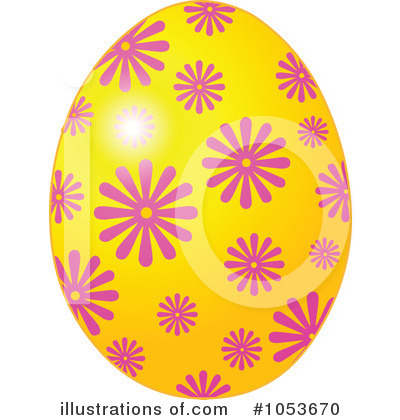 Royalty-Free (RF) Easter Egg Clipart Illustration by Pushkin - Stock Sample #1053670