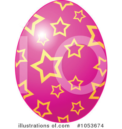 Royalty-Free (RF) Easter Egg Clipart Illustration by Pushkin - Stock Sample #1053674