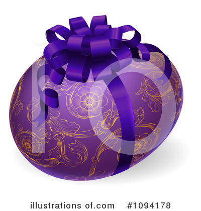 Royalty-Free (RF) Easter Egg Clipart Illustration by AtStockIllustration - Stock Sample #1094178