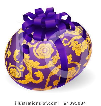 Royalty-Free (RF) Easter Egg Clipart Illustration by AtStockIllustration - Stock Sample #1095084