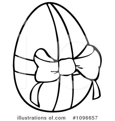 Royalty-Free (RF) Easter Egg Clipart Illustration by Hit Toon - Stock Sample #1096657