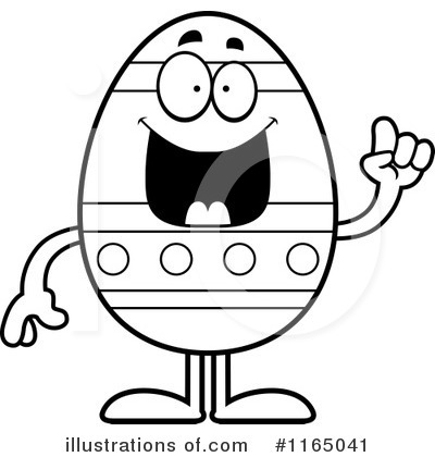 Royalty-Free (RF) Easter Egg Clipart Illustration by Cory Thoman - Stock Sample #1165041