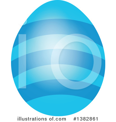 Royalty-Free (RF) Easter Egg Clipart Illustration by visekart - Stock Sample #1382861