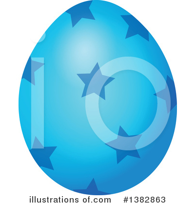 Royalty-Free (RF) Easter Egg Clipart Illustration by visekart - Stock Sample #1382863