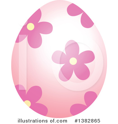 Royalty-Free (RF) Easter Egg Clipart Illustration by visekart - Stock Sample #1382865