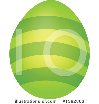Royalty-Free (RF) Easter Egg Clipart Illustration by visekart - Stock Sample #1382866