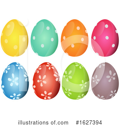 Royalty-Free (RF) Easter Egg Clipart Illustration by dero - Stock Sample #1627394