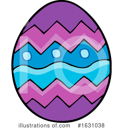 Royalty-Free (RF) Easter Egg Clipart Illustration by visekart - Stock Sample #1631038