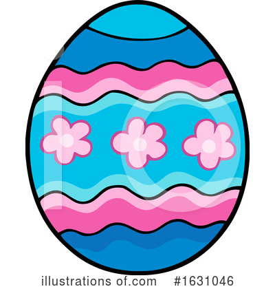 Royalty-Free (RF) Easter Egg Clipart Illustration by visekart - Stock Sample #1631046