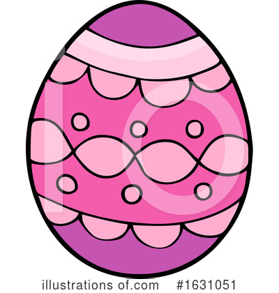 Royalty-Free (RF) Easter Egg Clipart Illustration by visekart - Stock Sample #1631051