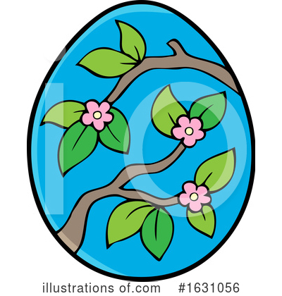 Royalty-Free (RF) Easter Egg Clipart Illustration by visekart - Stock Sample #1631056