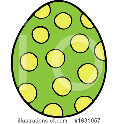 Royalty-Free (RF) Easter Egg Clipart Illustration by visekart - Stock Sample #1631057