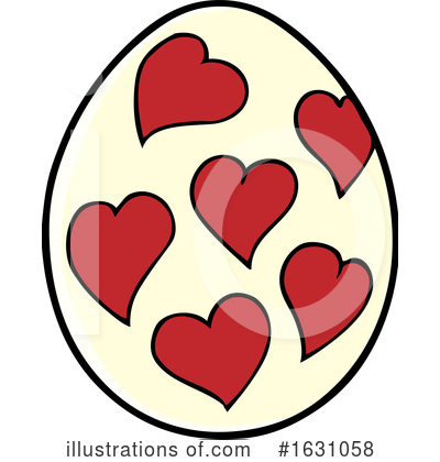Royalty-Free (RF) Easter Egg Clipart Illustration by visekart - Stock Sample #1631058