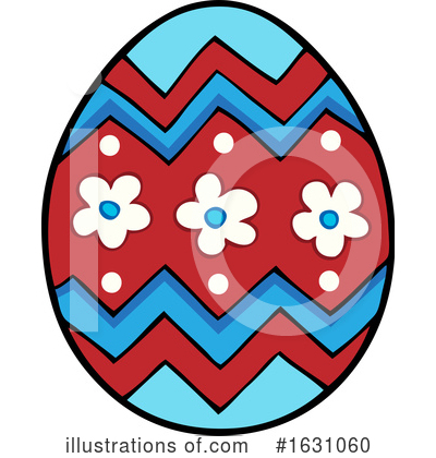 Royalty-Free (RF) Easter Egg Clipart Illustration by visekart - Stock Sample #1631060