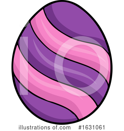Royalty-Free (RF) Easter Egg Clipart Illustration by visekart - Stock Sample #1631061