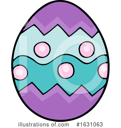 Royalty-Free (RF) Easter Egg Clipart Illustration by visekart - Stock Sample #1631063