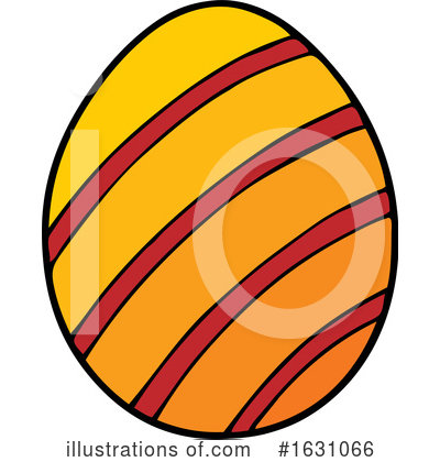 Royalty-Free (RF) Easter Egg Clipart Illustration by visekart - Stock Sample #1631066