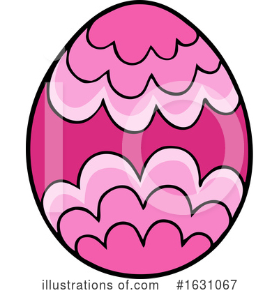 Royalty-Free (RF) Easter Egg Clipart Illustration by visekart - Stock Sample #1631067