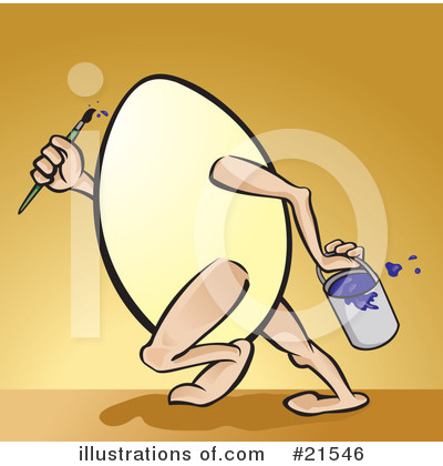 Royalty-Free (RF) Easter Egg Clipart Illustration by Paulo Resende - Stock Sample #21546