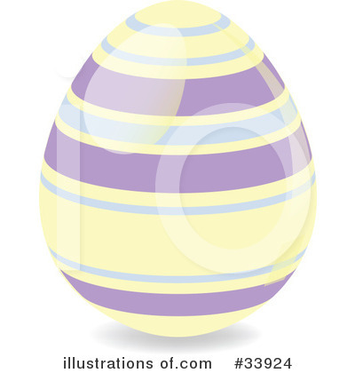 Royalty-Free (RF) Easter Egg Clipart Illustration by elaineitalia - Stock Sample #33924