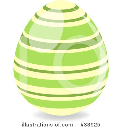 Royalty-Free (RF) Easter Egg Clipart Illustration by elaineitalia - Stock Sample #33925