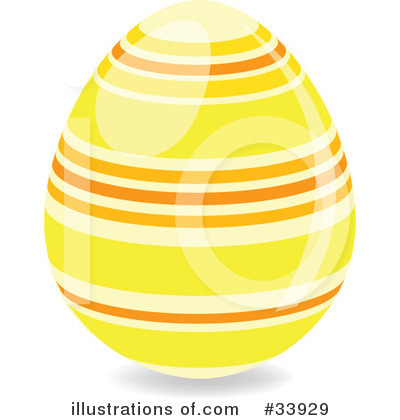 Royalty-Free (RF) Easter Egg Clipart Illustration by elaineitalia - Stock Sample #33929