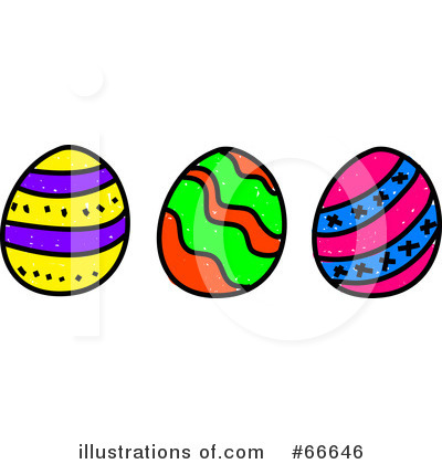 Royalty-Free (RF) Easter Egg Clipart Illustration by Prawny - Stock Sample #66646