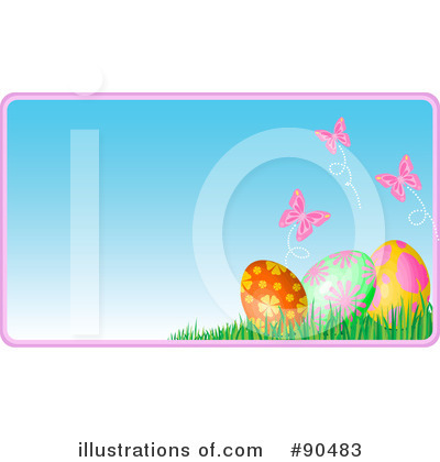 Royalty-Free (RF) Easter Egg Clipart Illustration by Pushkin - Stock Sample #90483