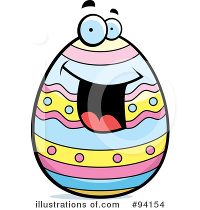 Royalty-Free (RF) Easter Egg Clipart Illustration by Cory Thoman - Stock Sample #94154