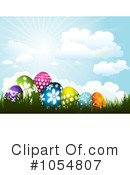 Easter Eggs Clipart #1054807 by KJ Pargeter