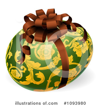 Royalty-Free (RF) Easter Eggs Clipart Illustration by AtStockIllustration - Stock Sample #1093980