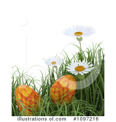 Royalty-Free (RF) Easter Eggs Clipart Illustration by KJ Pargeter - Stock Sample #1097216