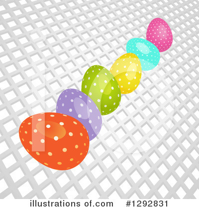 Royalty-Free (RF) Easter Eggs Clipart Illustration by elaineitalia - Stock Sample #1292831