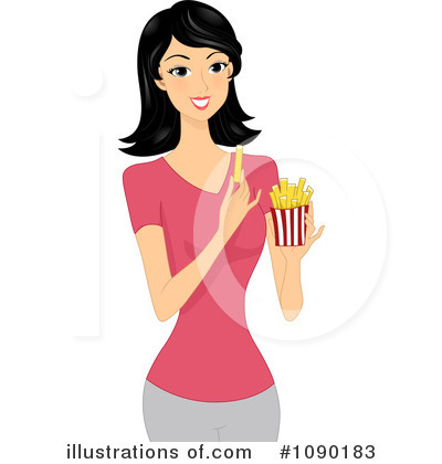 Royalty-Free (RF) Eating Clipart Illustration by BNP Design Studio - Stock Sample #1090183