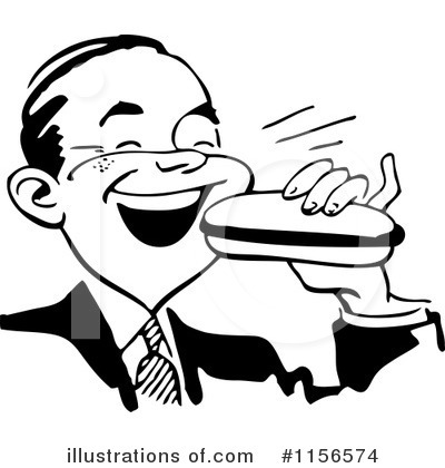 Royalty-Free (RF) Eating Clipart Illustration by BestVector - Stock Sample #1156574