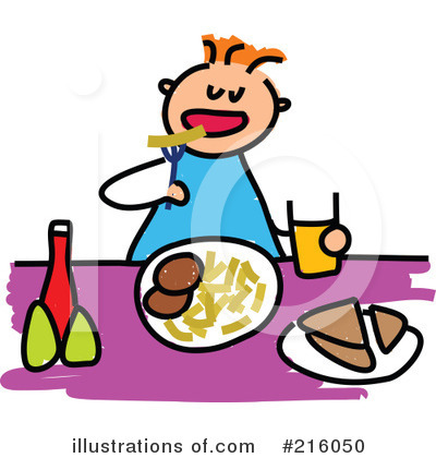 Royalty-Free (RF) Eating Clipart Illustration by Prawny - Stock Sample #216050