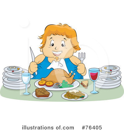 Royalty-Free (RF) Eating Clipart Illustration by BNP Design Studio - Stock Sample #76405