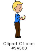 Eating Clipart #94303 by Pams Clipart