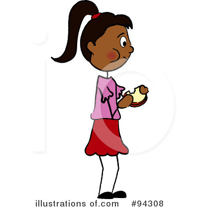 Eating Clipart #94308 by Pams Clipart