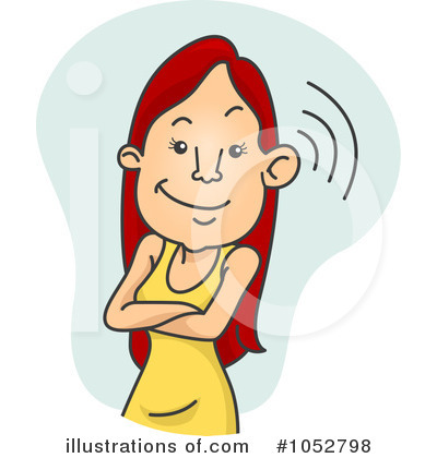Royalty-Free (RF) Eavesdropping Clipart Illustration by BNP Design Studio - Stock Sample #1052798