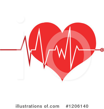 Heart Monitor Clipart #1206140 by Hit Toon