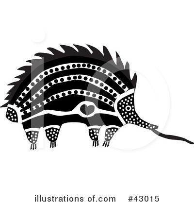 Anteater Clipart #43015 by Dennis Holmes Designs