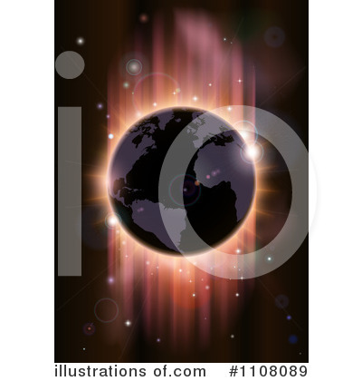 Royalty-Free (RF) Eclipse Clipart Illustration by AtStockIllustration - Stock Sample #1108089