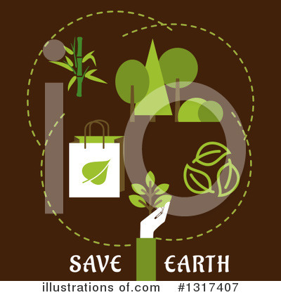 Go Green Clipart #1317407 by Vector Tradition SM