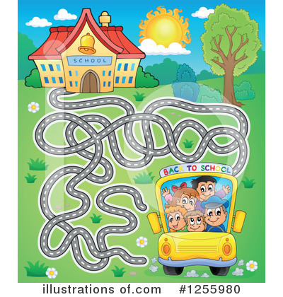 Royalty-Free (RF) Education Clipart Illustration by visekart - Stock Sample #1255980